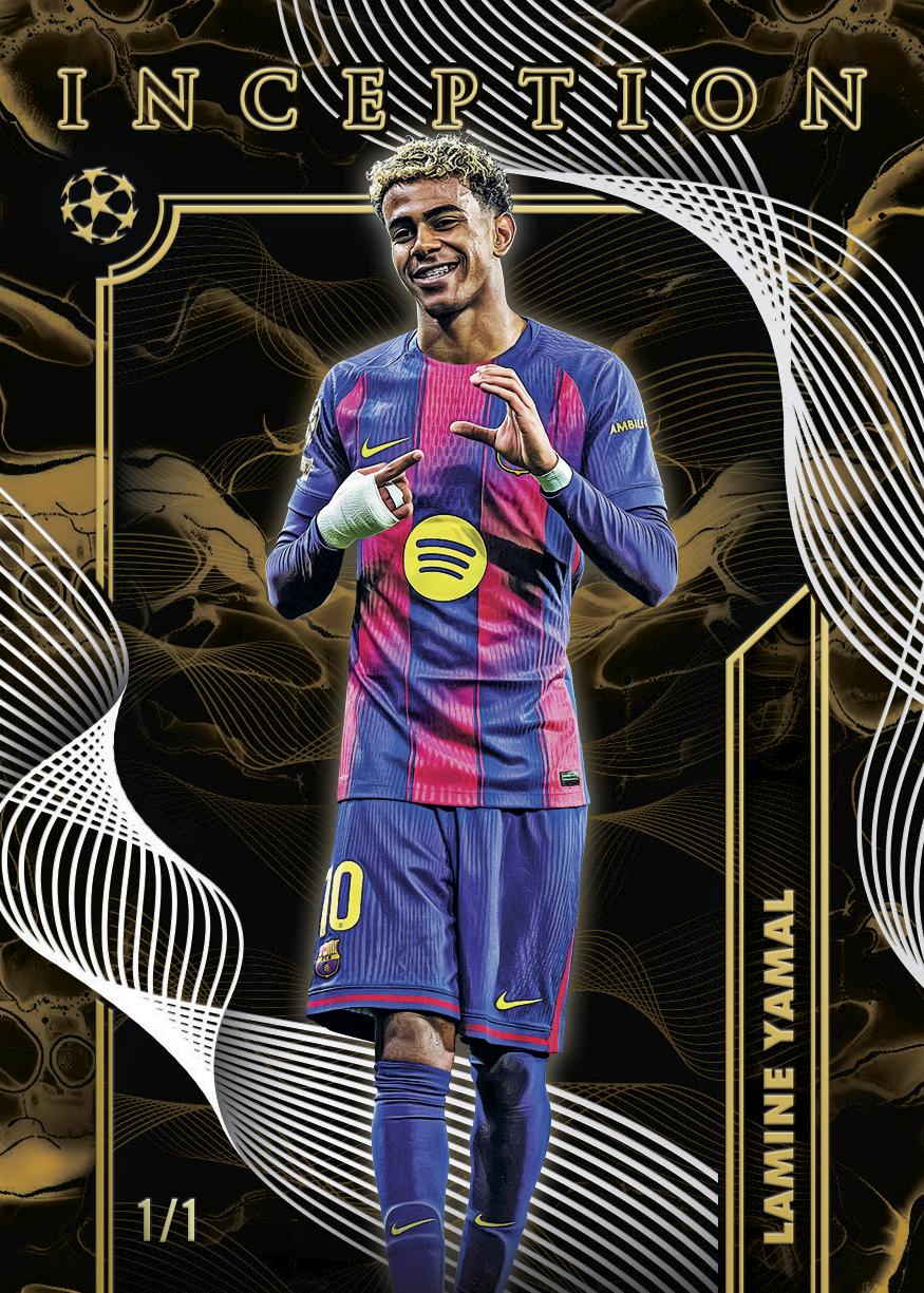 2025/26 Topps Inception UEFA Club Competitions Soccer Hobby – product image 20