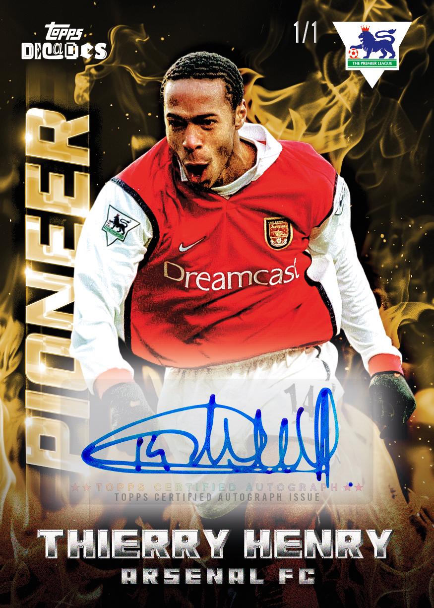 2025 Topps Decades 90's Premier League Soccer Hobby Box – product image 3