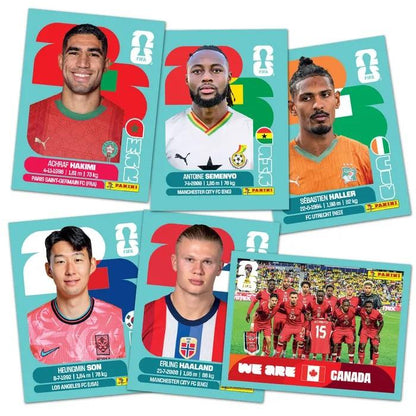 2026 Panini FIFA World Cup German sticker examples
