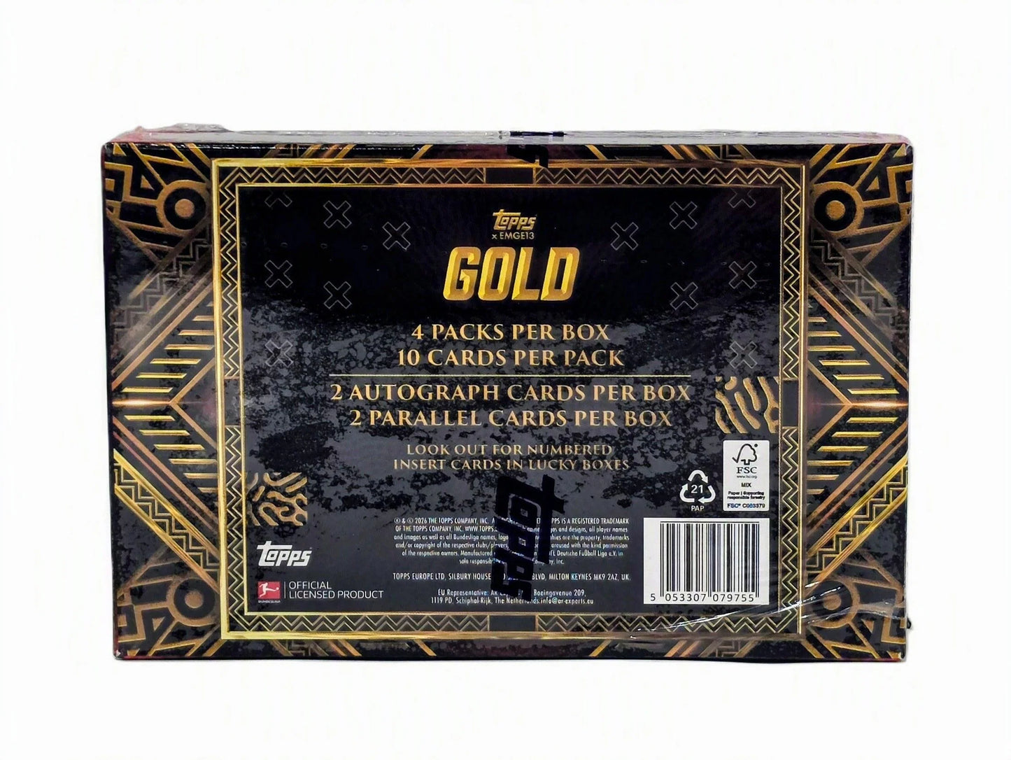 2025/26 Topps Gold Bundesliga Soccer Hobby Box