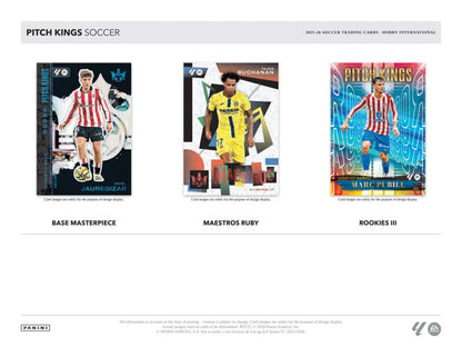 2025/26 Panini Pitch Kings Soccer Hobby International