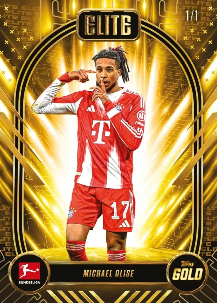 2025/26 Topps Gold Bundesliga Soccer Hobby Box