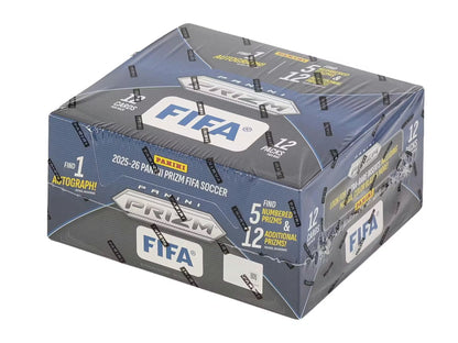 2025-26 Panini Prizm FIFA Soccer Hobby Box - angled box view