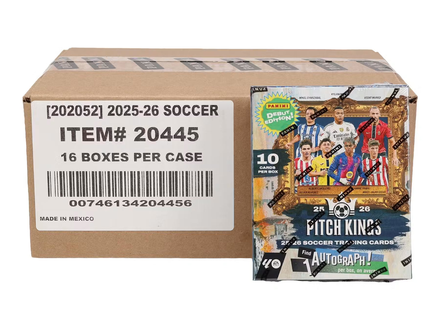2025/26 Panini Pitch Kings Soccer Hobby International