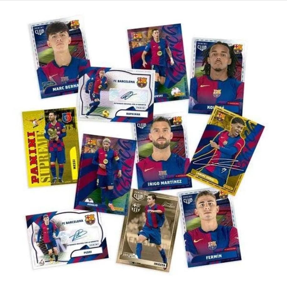 2024/25 Panini Club FC Barcelona Soccer Hanger – product image 4