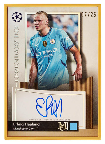 2024/25 Topps UEFA Club Competitions Museum Collection Soccer Hobby – product image 14