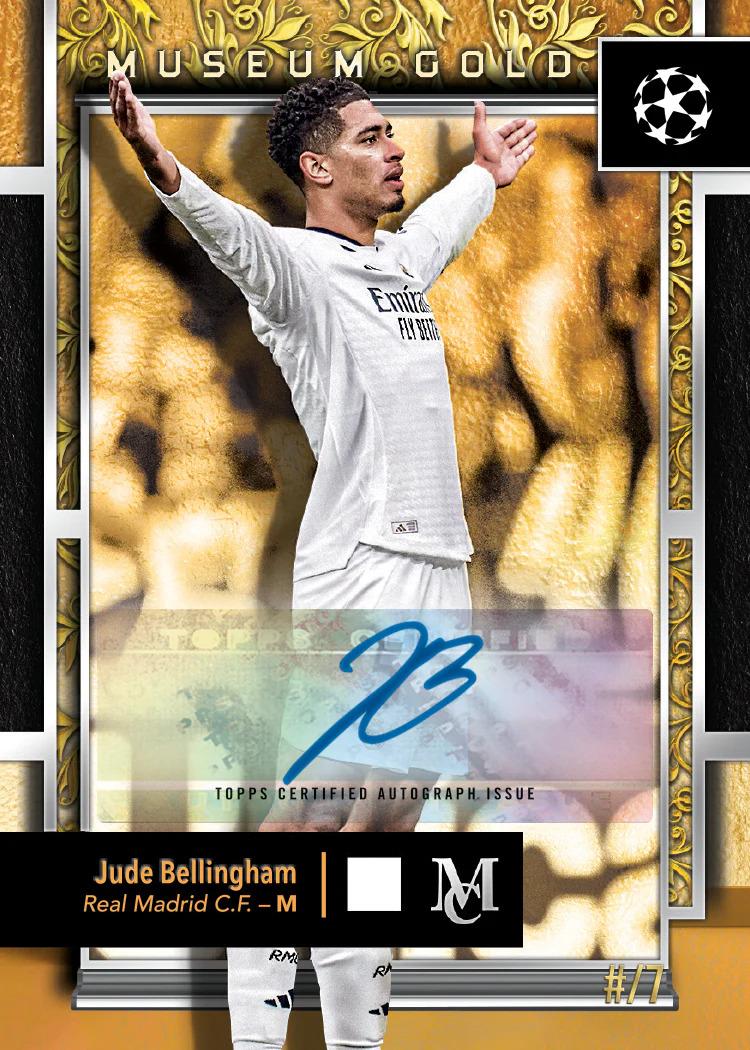 2024/25 Topps UEFA Club Competitions Museum Collection Soccer Hobby – product image 17