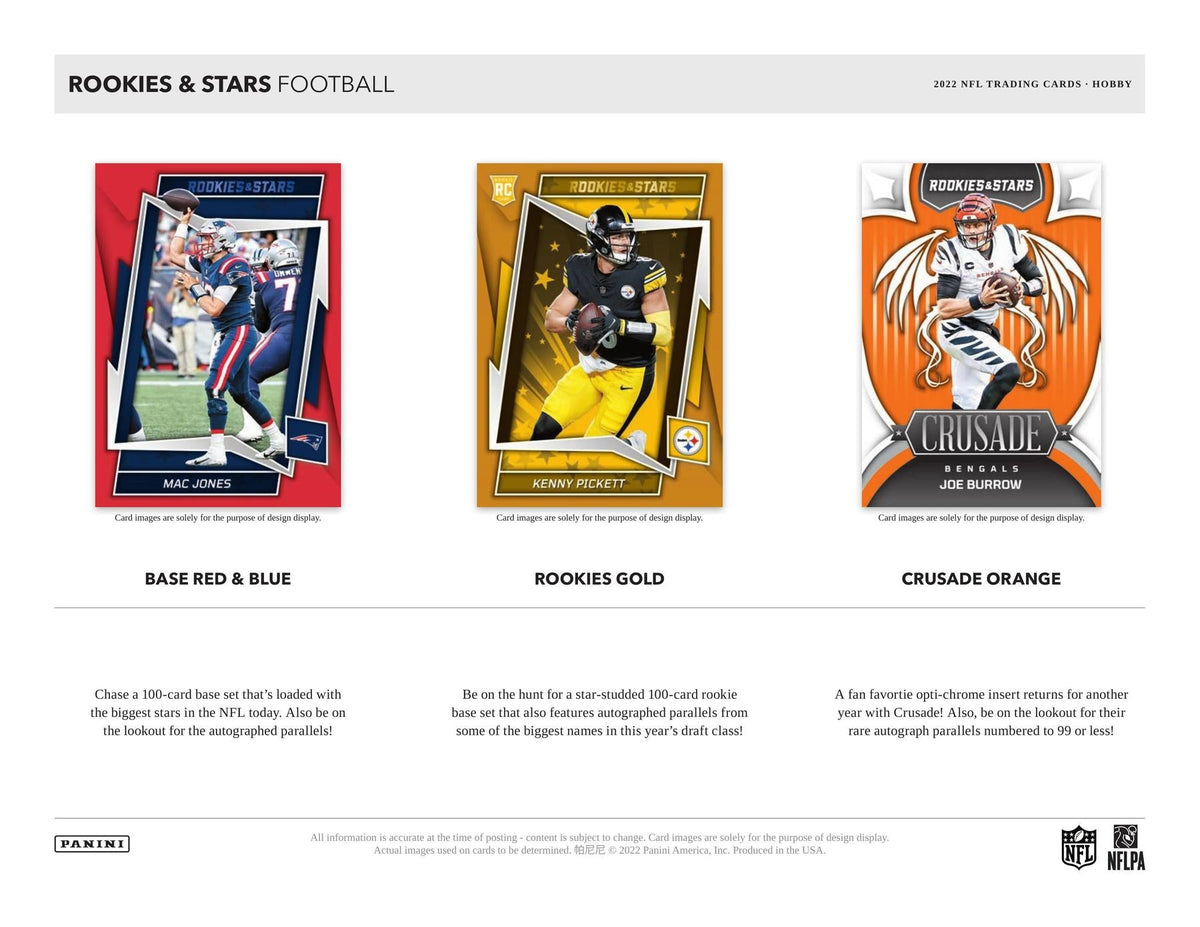 2022 Panini Rookies & Stars Football Hobby Pack — image 3