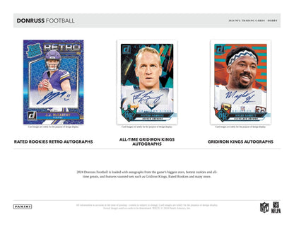 2024 Panini Donruss Football Hobby Pack — image 3