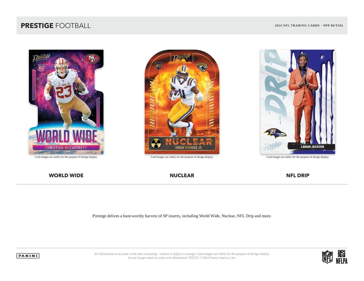 2024 Panini Prestige Football 24-Pack Retail Box — image 6