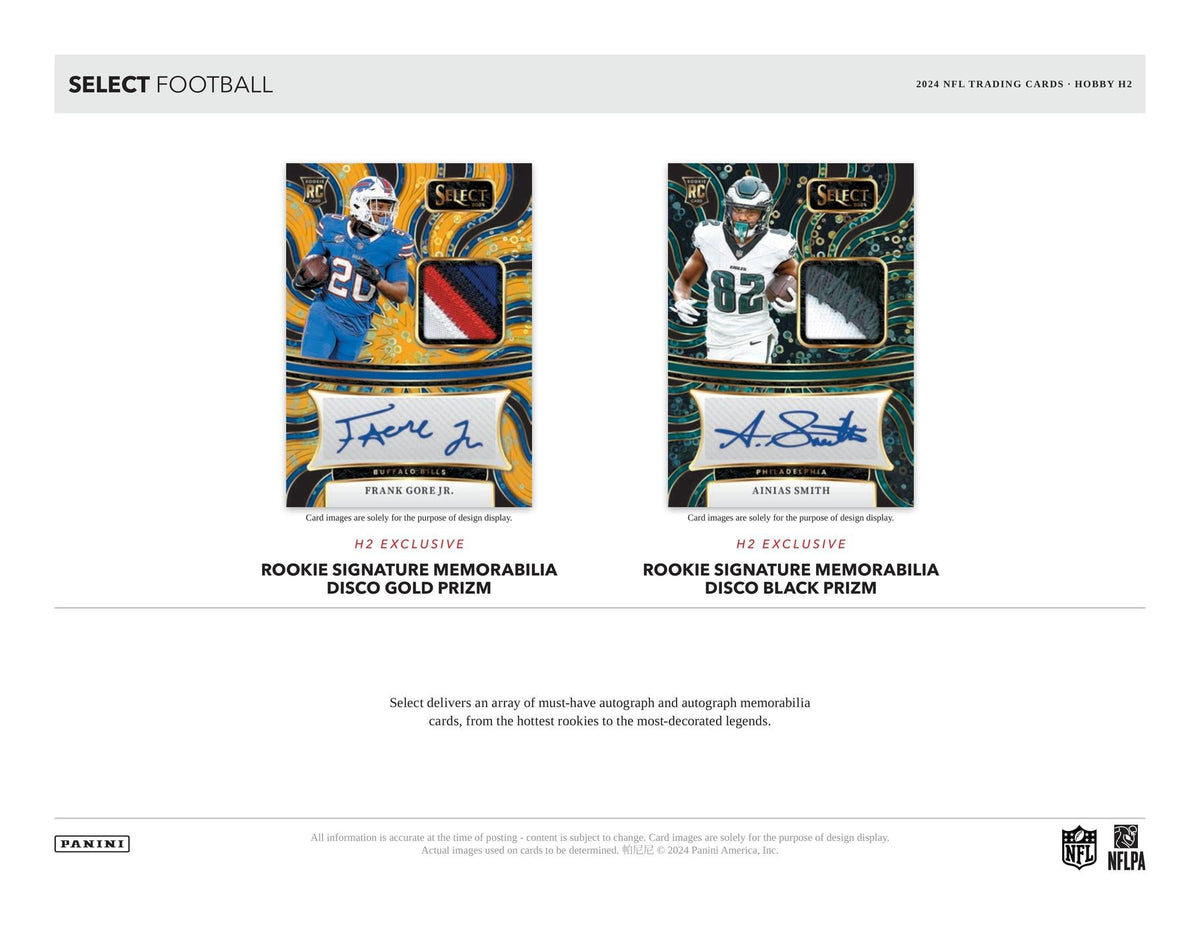 2024 Panini Select Football H2 Pack — image 3