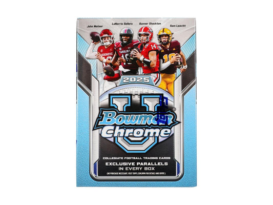 2025 Bowman University Chrome Football Blaster — image 1