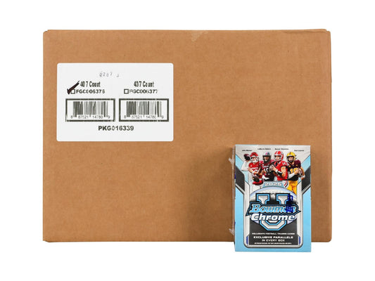 2025 Bowman University Chrome Football Blaster — image 2
