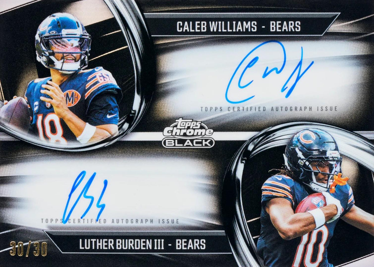 2025 Topps Chrome Black Football Hobby — image 2