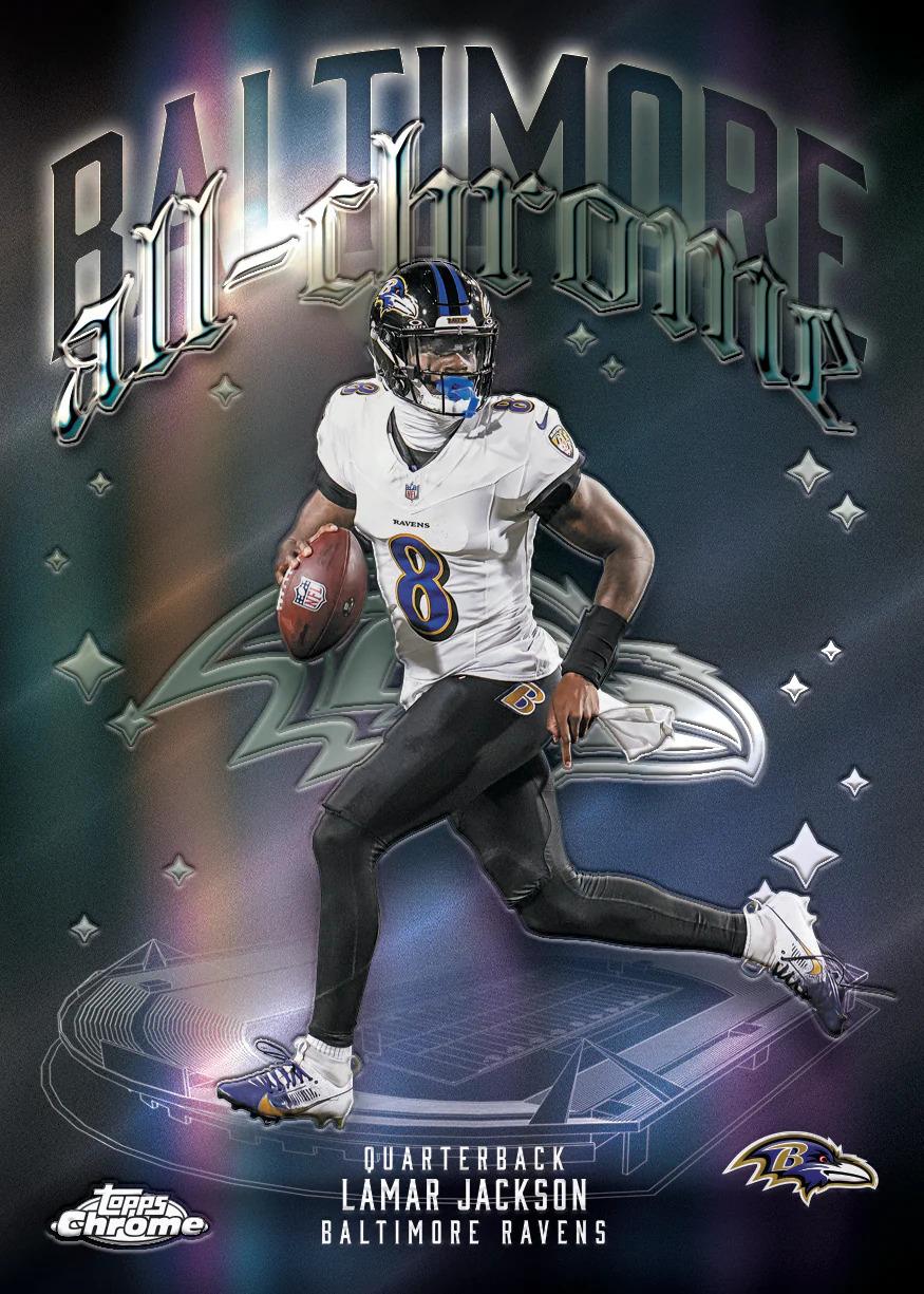 2025 Topps Chrome Football Hobby — image 7