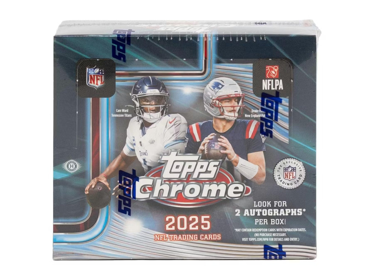 2025 Topps Chrome Football Hobby Jumbo — image 1
