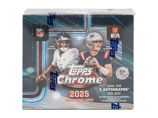 2025 Topps Chrome Football Hobby Jumbo — image 1