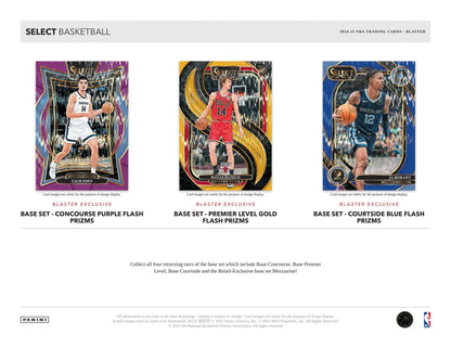 2024/25 Panini Select Basketball 6-Pack Blaster — image 3