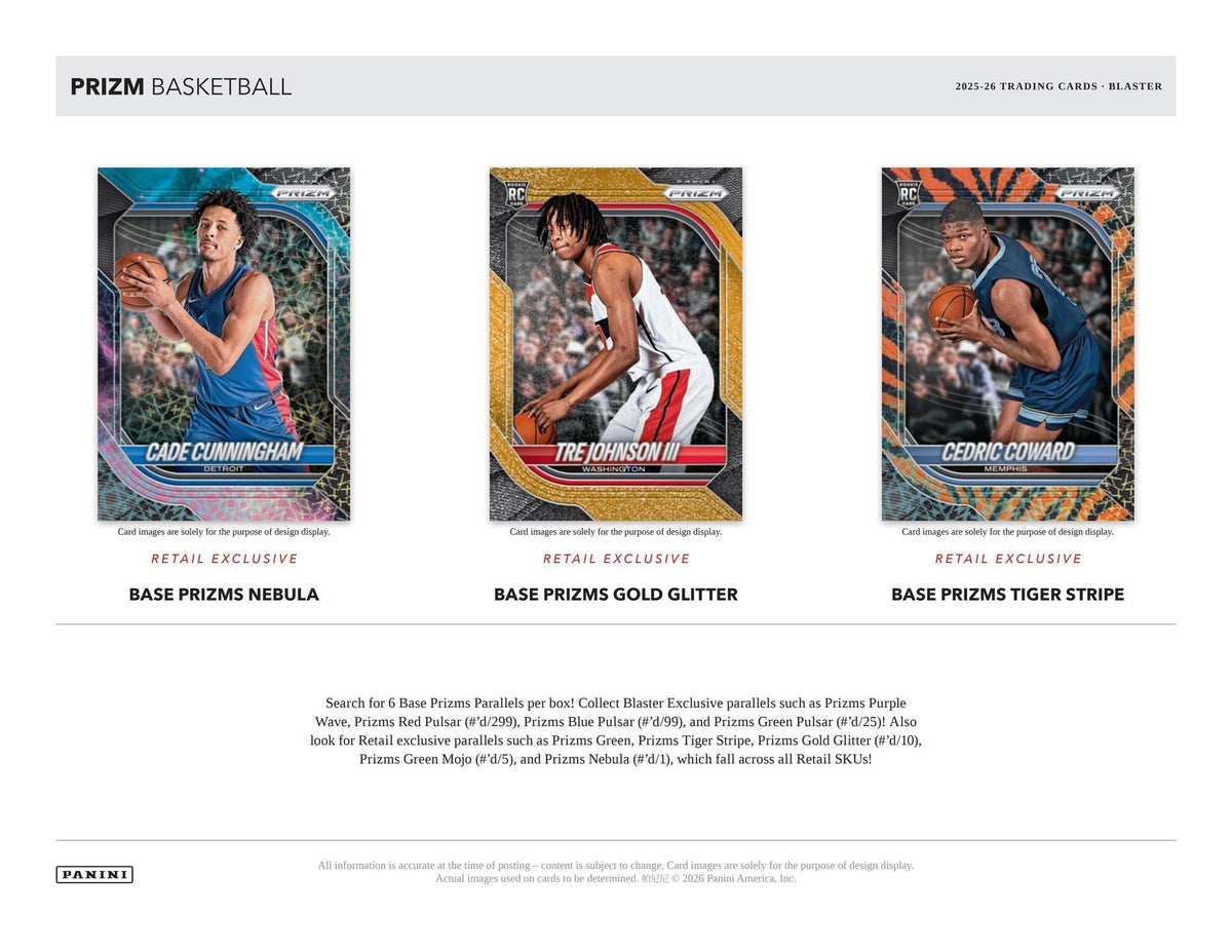 2025/26 Panini Prizm Basketball Blaster — image 6