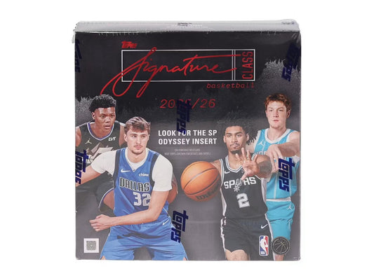 2025/26 Topps Signature Class Basketball Mega — image 1